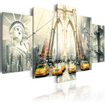 Foto schilderij - American metropolis