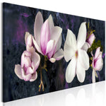 Foto schilderij - Avant-Garde Magnolia (1 Part) Narrow Violet