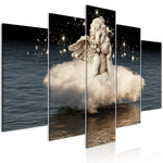 Foto schilderij - Angelic Dream (5 Parts) Wide