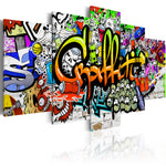 Foto schilderij - Artistic Graffiti