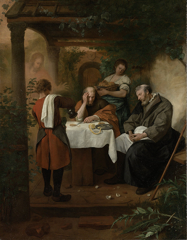 Schilderij De Emmausgangers