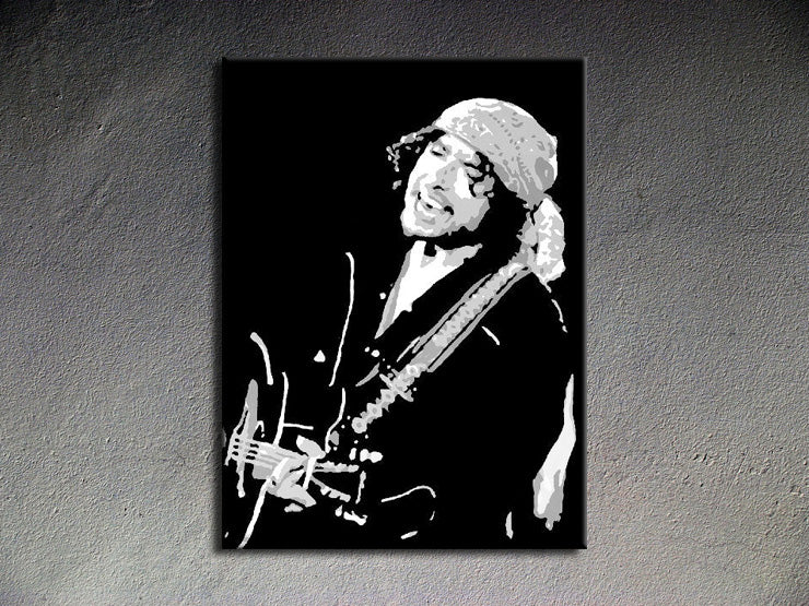 Popart schilderij Bob Dylan